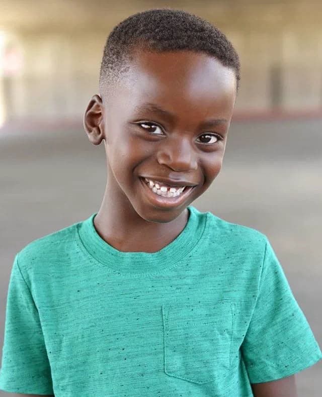 Young patient smile